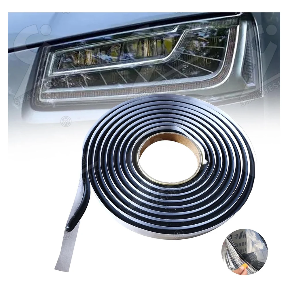 Black Butyl Tight Band for Headlight Repair Waterproof Mounting Tape Material