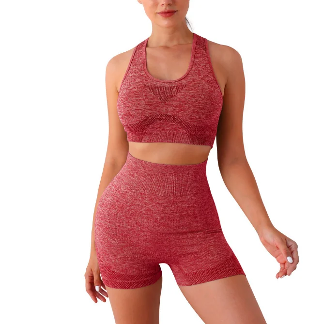 wholesale Bra Shorts Legging Active Wear Workout Sports Wear Gym Sportswear Girls Yoga Sets Fitness Clothing Women