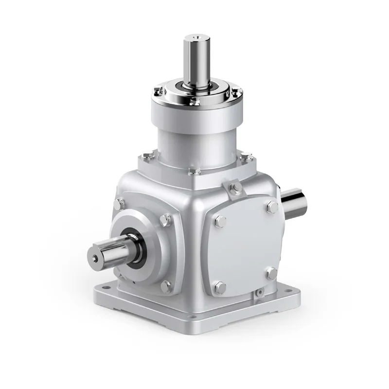90 Degree Spiral Bevel Gearbox Two Inputs  Speed Reducer