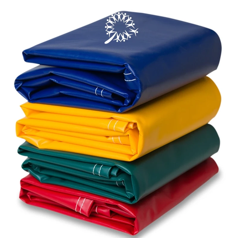 Heavy Duty 610gsm Army Green Waterproof PVC Tarps Tarpaulin Cover Vinyl Tarps for Truck Tent