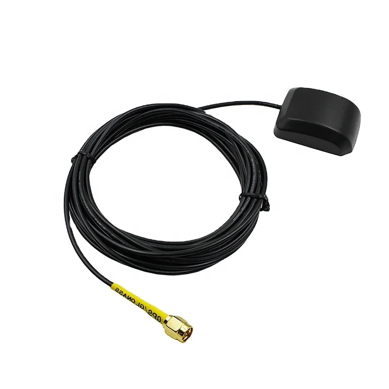 Waterproof 28dbi Gain GPS Active Antenna with SMA plug 3meter