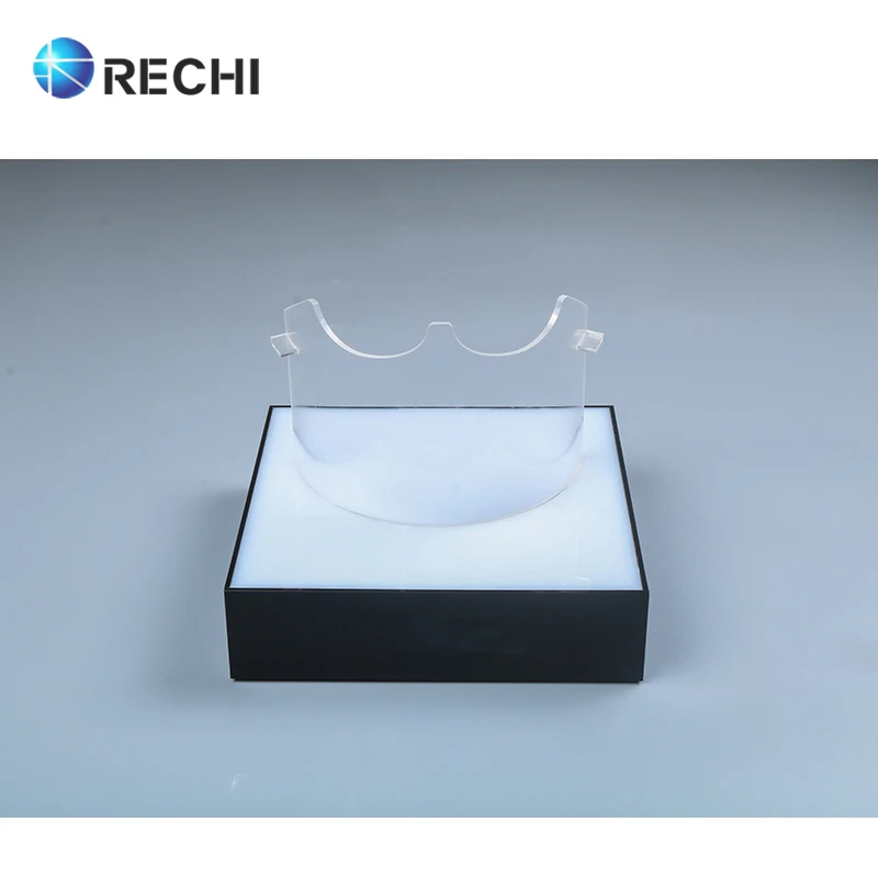 Подставка Rechi для ювелирных изделий Высококачественная Регулируемая акриловая Тиара ожерелья ювелирный магазин