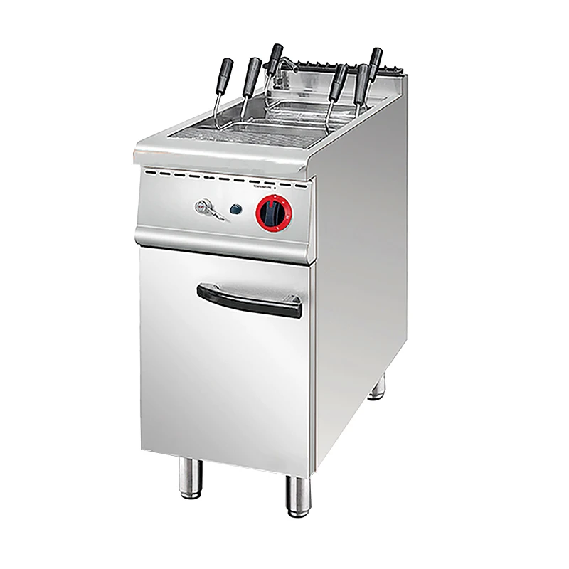 Factory Professional High Efficient Kitchen Gas Pasta Cooker with Cabinet With Door Cabinet