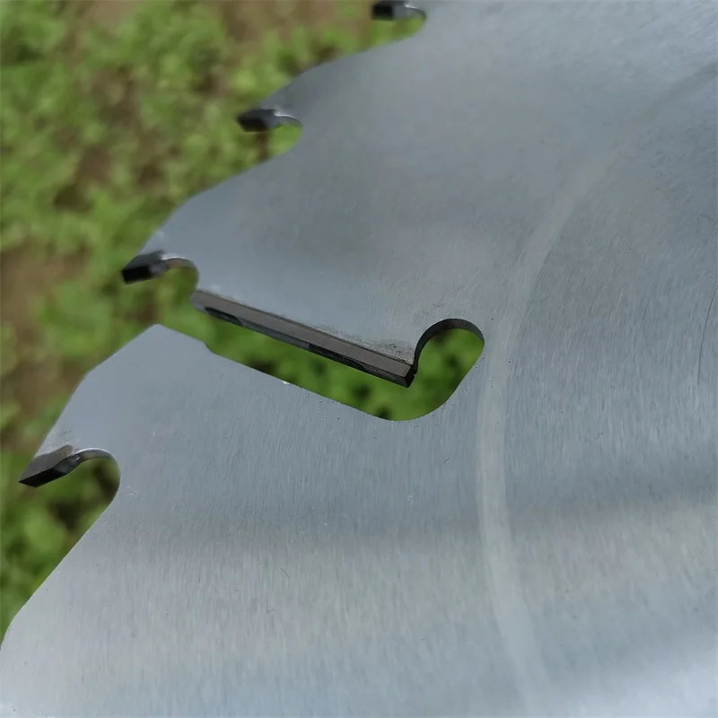 Multi Rip TCT Circular Saw Blade with Carbide Tipped Rakers Wipers Slot for Soft and Raw Wood Ripping