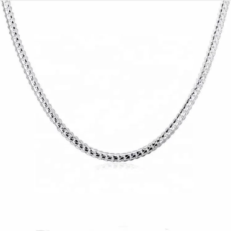  Chain Widely Used Rhodium Plated Customized Herringbone Snake Metal 14k 18k Gold Male Jewelry Mens