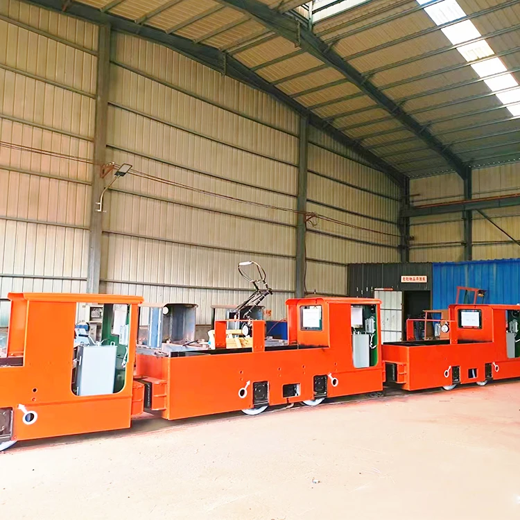 Underground Diesel Battery Explosion-Proof Coal Mine Overhead Line Train Locomotive For Coal Mine Locomotive