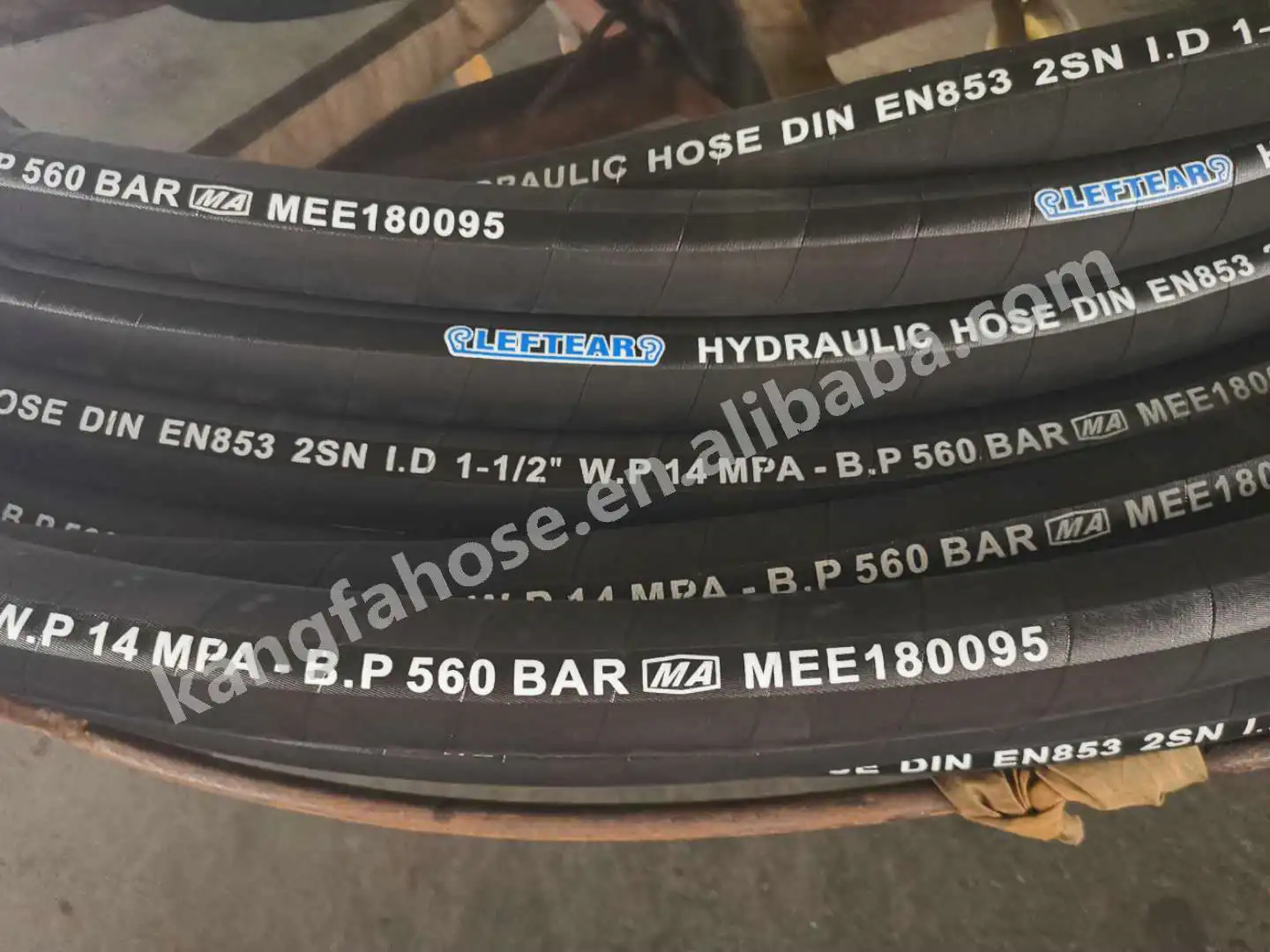 
hydraulic oil pipe rubber hose assembly 