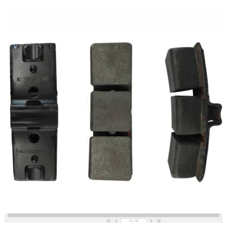 Suitable For Multiple Scenarios Railway Train Compound Brake Pads