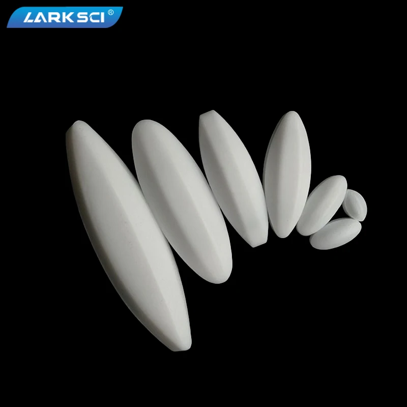 Larksci Laboratory Use Tapered PTFE Magnetic Stirrer Stir Bar Magnet