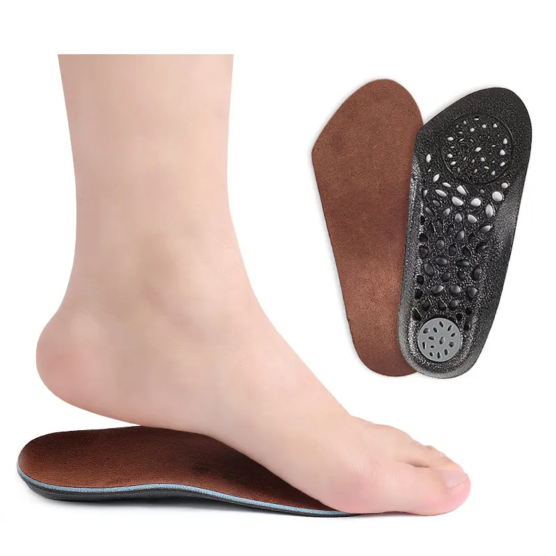 High Quality Flat Foot Orthopedic Insoles For Shoes Soles Inserts Arch Support Corrector Men Women Shoe Pad Eva Sports Insoles