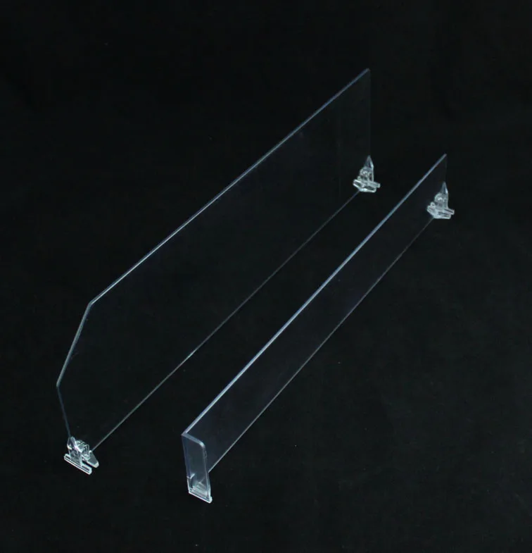 supermarket PET shelf divider