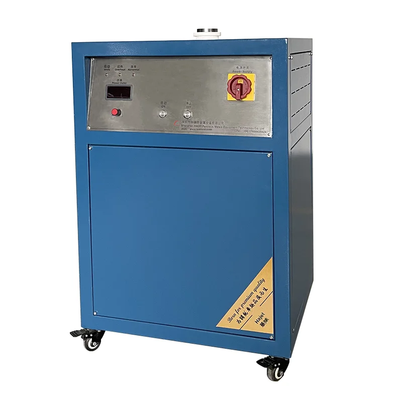 Jewellery factory Making Equipment 15KW 8kg Electric Silver and Gold Melting Furnace Induction Melting Furnace
