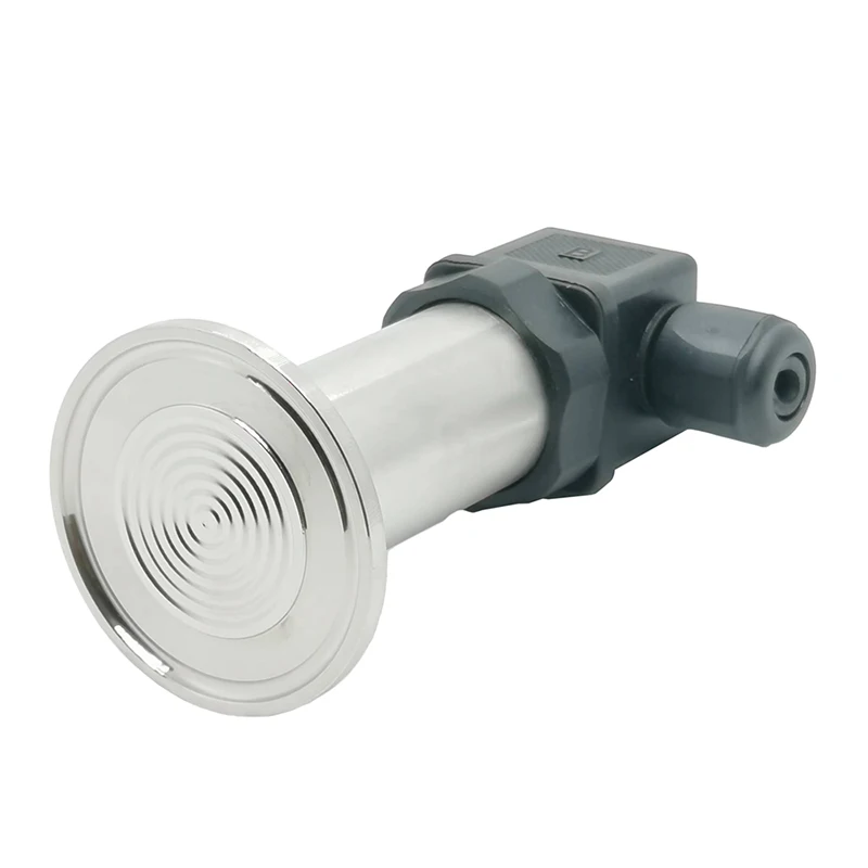 Flat Film Diffusion Silicon Pressure Transmitter Sanitary Diaphragm Sensor Stainless Steel Anti-blocking Level Gauge