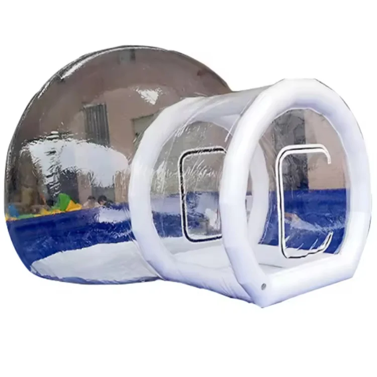Hot Sale Crystal Clear Led Balloon Blow Up Party Dome Artist Advertising Fun For Kids Outdoor Inflatable Bubble Tent House