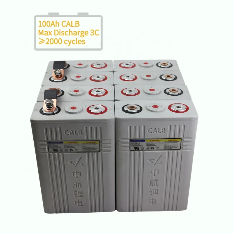 Глубокий цикл Lifepo4 100Ah CALB 3,2 V батарея 3C разрядный ток солнечная батарея