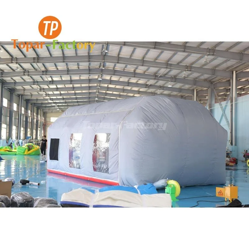 Durable Automatic Drying Powder Coating Inflatable Spray Bake Car Furniture Paint Booth For Cars