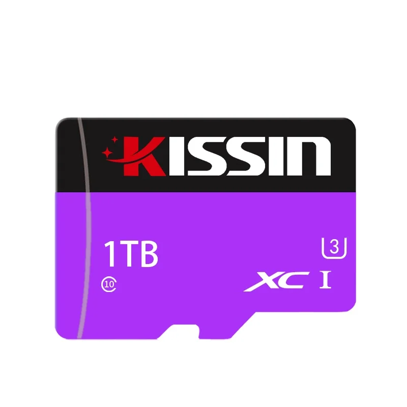 KISSIN High Speed Micro TF SD Card 128 GB 64GB 256GB Mini Memory Cards Class 10 U3  32GB for Phone