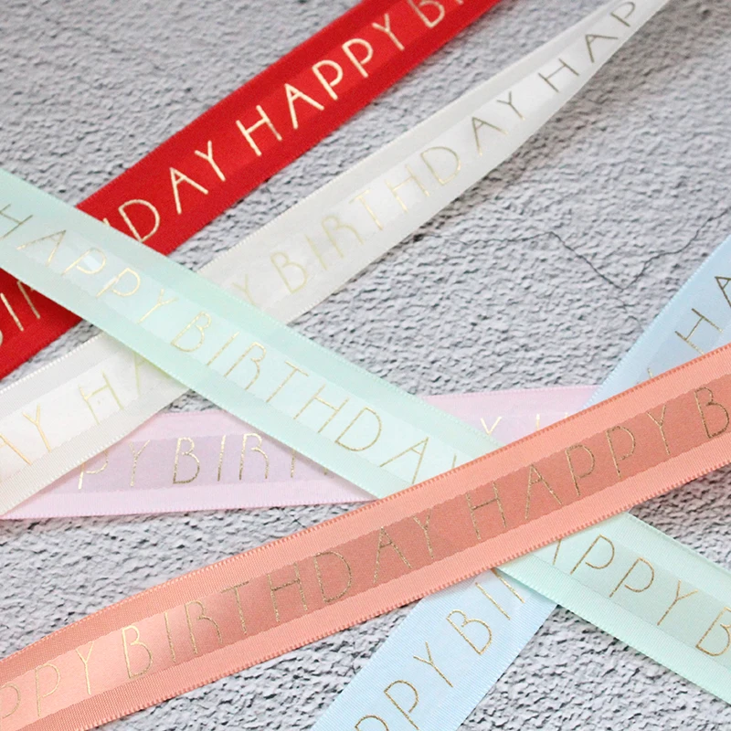 
Wolesale 1-inch wedding cake celebrates Christmas bow gift box packing Satin Gift Ribbon 