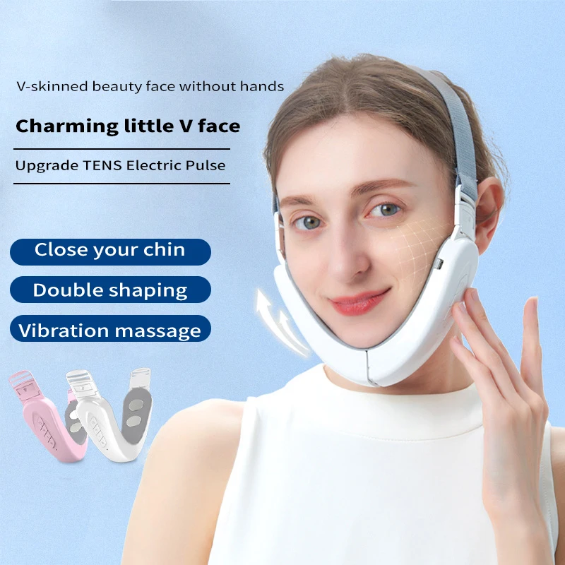 Trending Products 2024 New Arrivals Electric Micro-current Facial Health and Beauty Ems Face Neck Lifting Massager