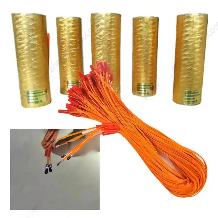 Display Pyrotechnics Ematchs Fireworks Safety Fuse 30cm-300cm Professional Fireworks Electric Igniters