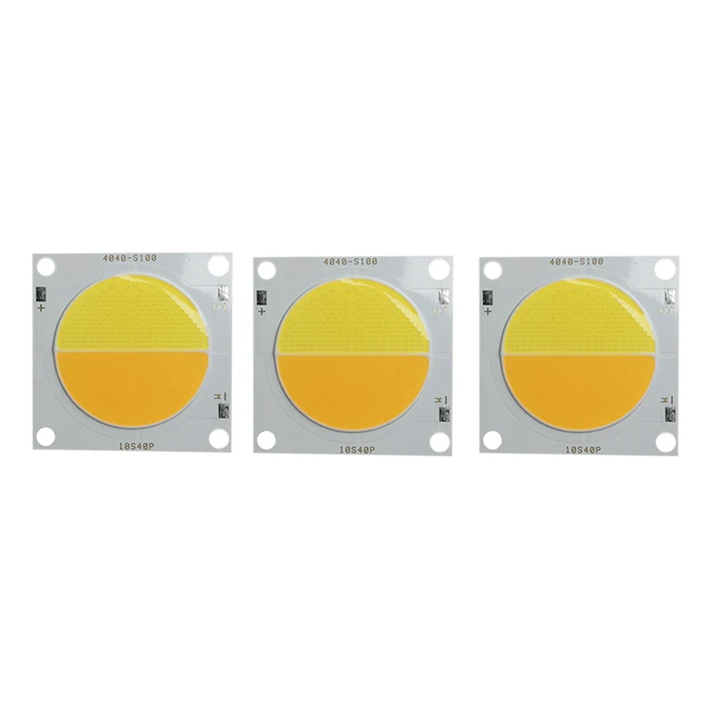 Sanan Epistar Bridgelux High power 100W 200W COB LED Chip High cri Bi color 3000K 5600K CRI95 CRI97 CRI98 Video Film Lighting