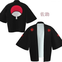 8 Styles Kakashi Uchiha Itachi Cartoon Character Pattern T Shirt Anime Kimono Uchiha Obito Sasuke Cosplay