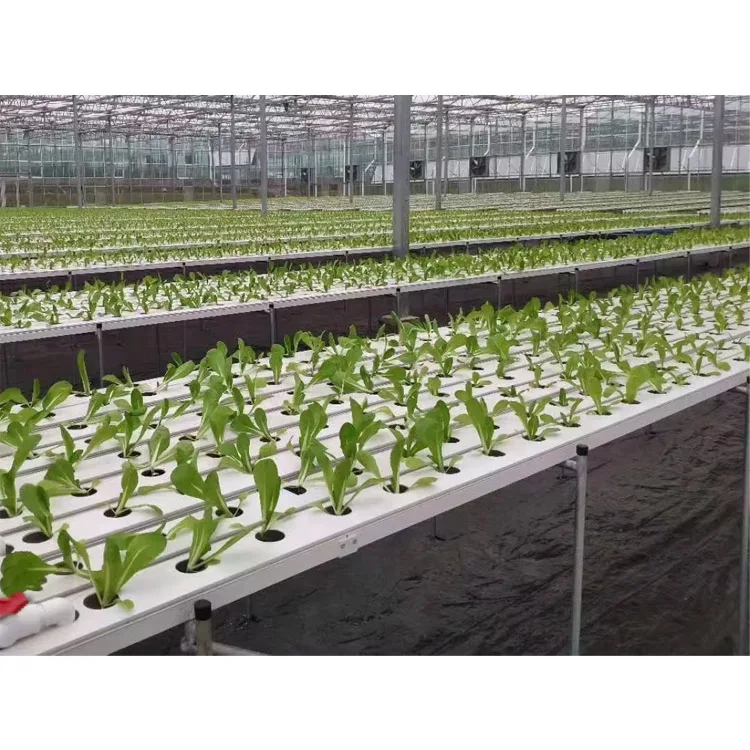 NFT Пищевая труба из ПВХ вертикальная сельскохозяйственная гидропоника система гидропоники