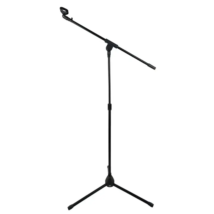Professional tripod adjustable Microphone Stand Single Clip Microphone Floor Stand Adjustable Height Karaoke Stand