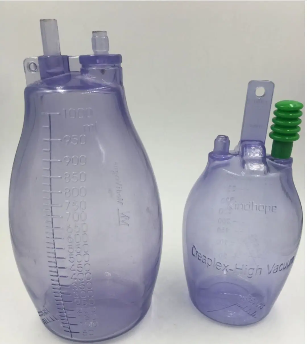 
Silicone Medical Closed Wound Drainage System with Negative Pressure Suction Reservoir Plastic Ce 1 YEAR Manual Class I 1years 