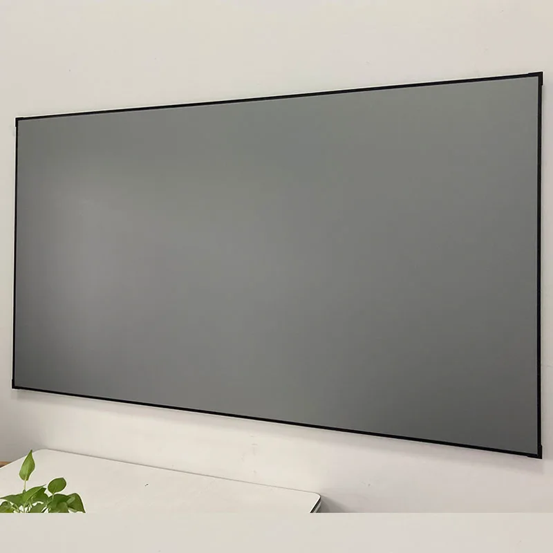 SAVICTO новая фиксированная рамка 120 дюймовый черный Алмазный alr экран проектора экран для 3d пленки длинный проекционный экран