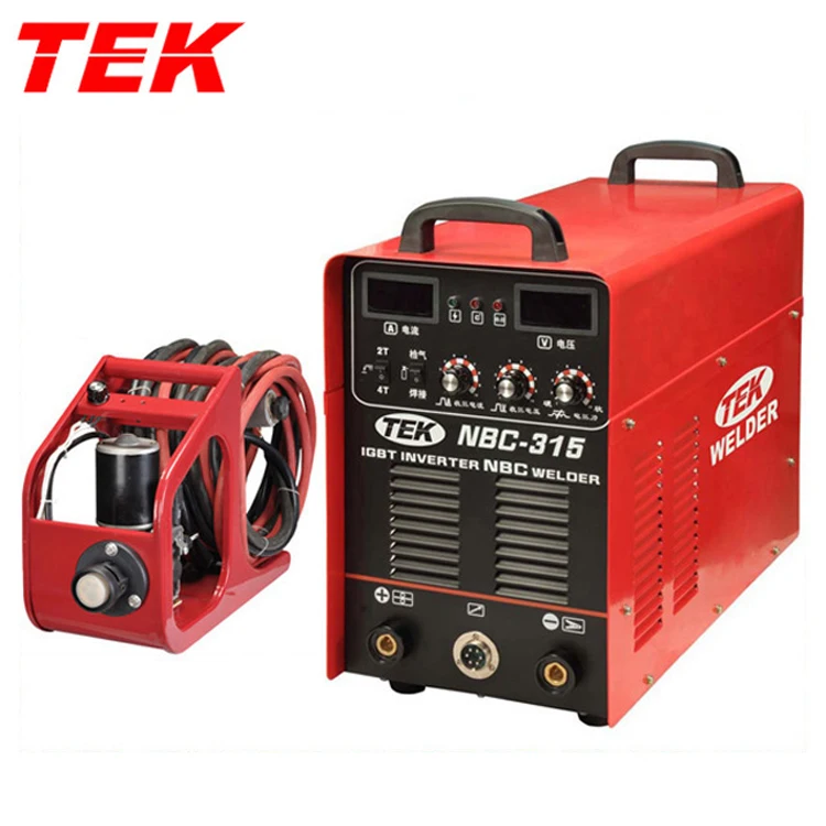 Discrete IGBT NBC315 MIG315 MAG315 FCAW315 GMAW315 Wire Feeder CO2 Protected DC Single IGBT Inverter Welding Machine OEM