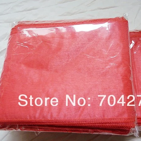 
Amazon and Ebay hot sale of organza sash coral color for wedding holiday Christmas and happy time celebration 