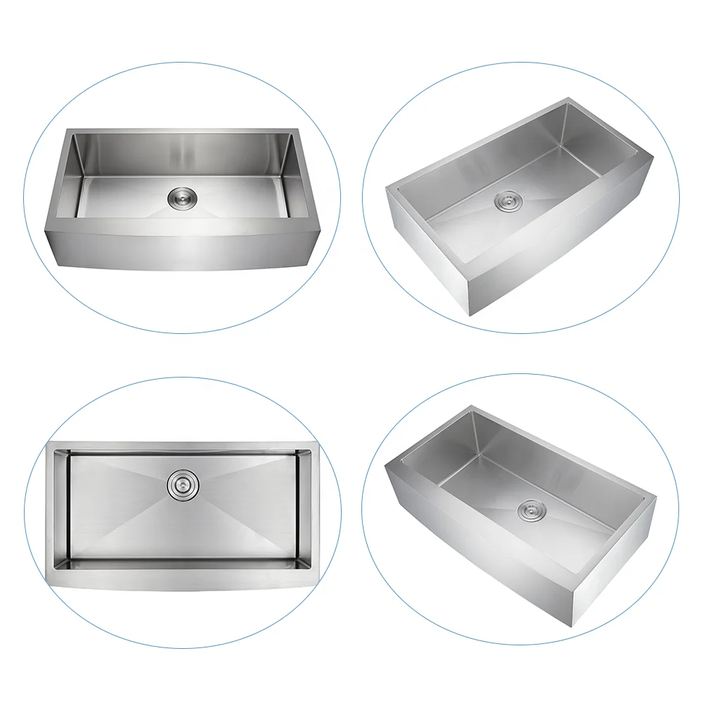 large single bowl stainless steel undermount sink kitchen sink farmhouse apron sink