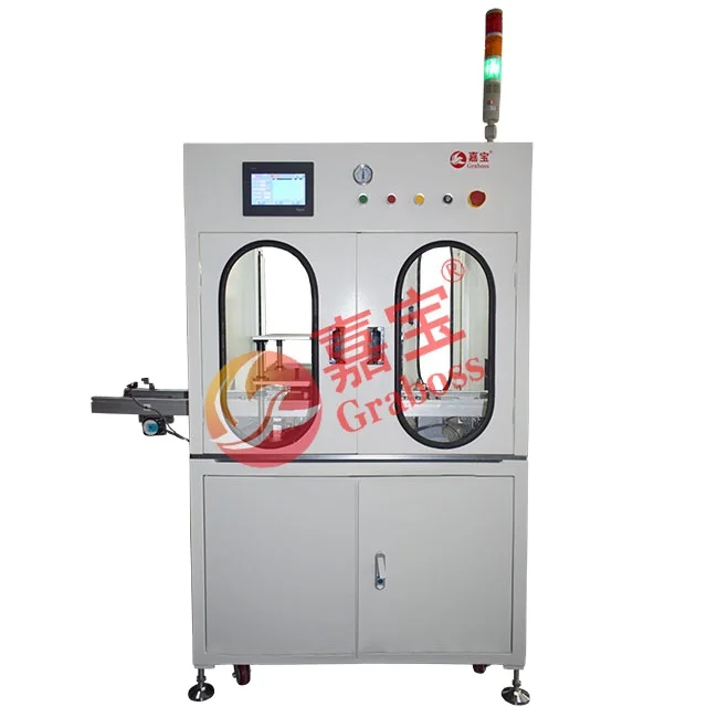 Vertical blow type back-to-back screw tightening machine