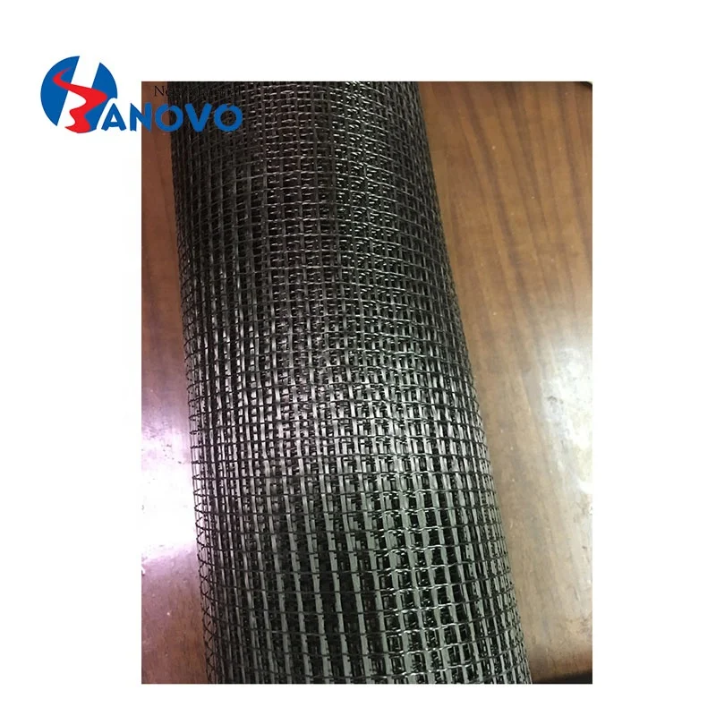 Hot Selling High Tensile Basalt Fiber Mesh Geogrid Coated Bitumen For Road Pavement