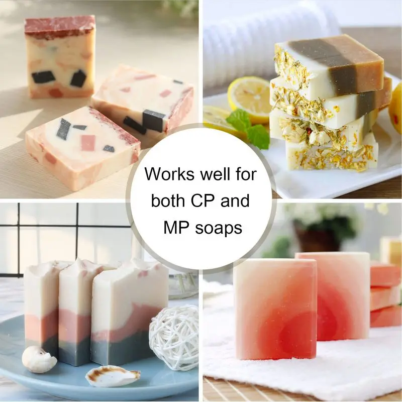 Professional 8000ml Silicone Soap Mold Kit with Wooden Box Durable Easy Clean for DIY Crafts
