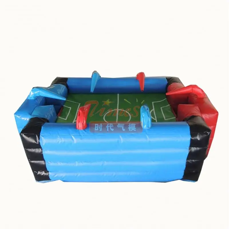 Commercial Face-Off Inflatable Air Hose Hockey Table Soccer Game For Sale