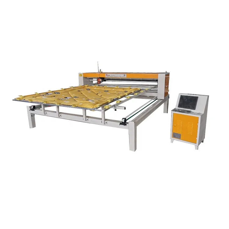 Factory price computerized industrial single needle mattress quilting machine sewing for bedcover bedding blanket making