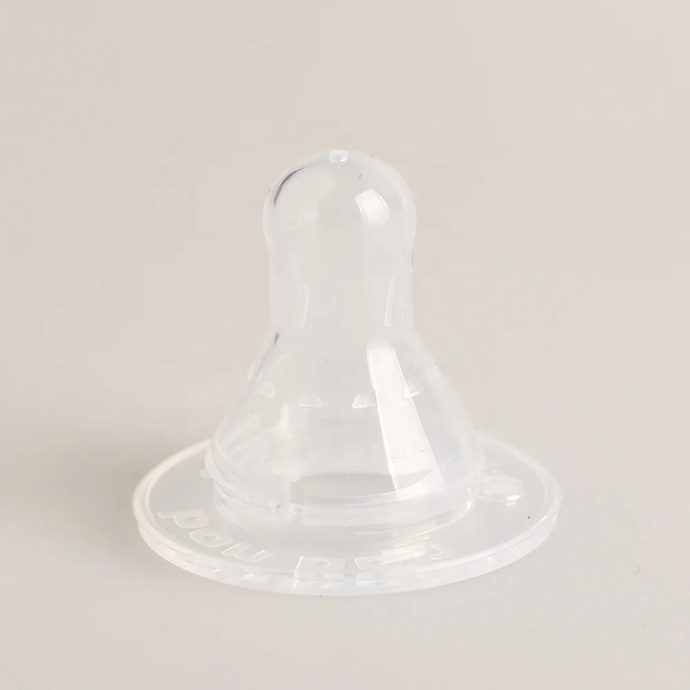 Manufacturer Wholesale Baby Bottle Nipples Teats Silicone Baby Feeding Pacifier Latex Nipple for Standard Milk Nipple