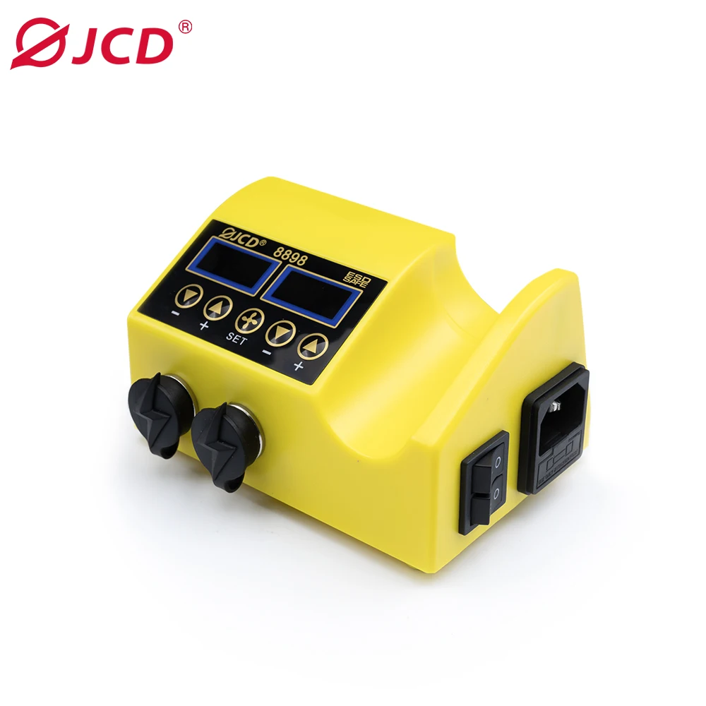 JCDWM-8898-1-EU Hot Air Desoldering Station Heat Gun Soldering Iron Smoke Absorb Soldering Rework Station