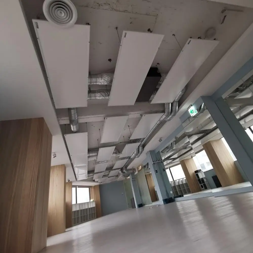 hot yoga studio far infrared heater panel ceiling mounted panel