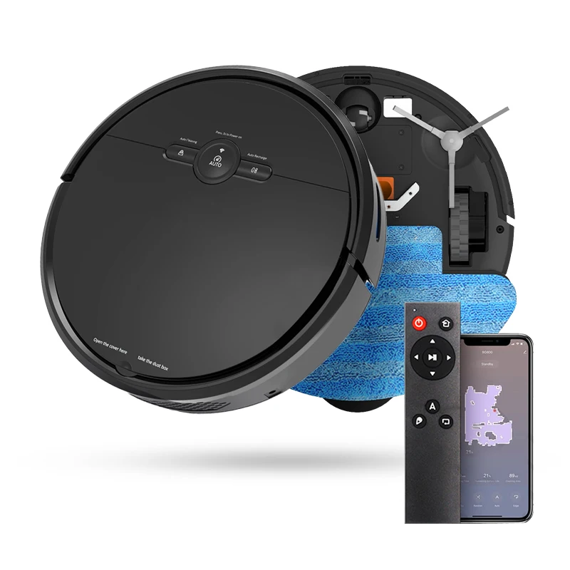 2022 Factory OEM Wireless Vacuum Cleaner Automatic House Cleaning High Suction Smart Robot Vacuum Cleaner with Logo