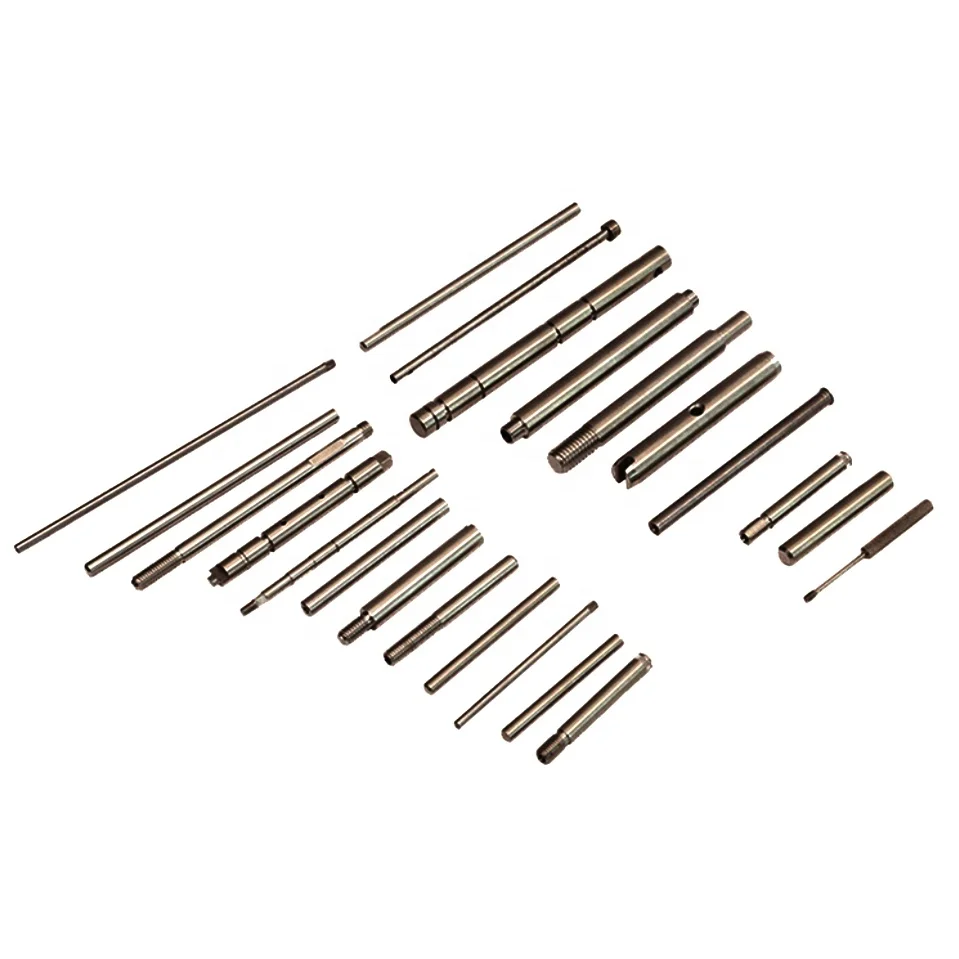 Kamikawa mass customization CNC stainless steel shaft precision lathe parts embossing shaft small knurling shaft