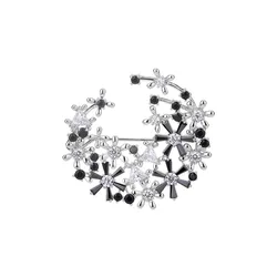 Fashion brooch creative versatile flower brooch women luxury atmospheric pin clothing accessories