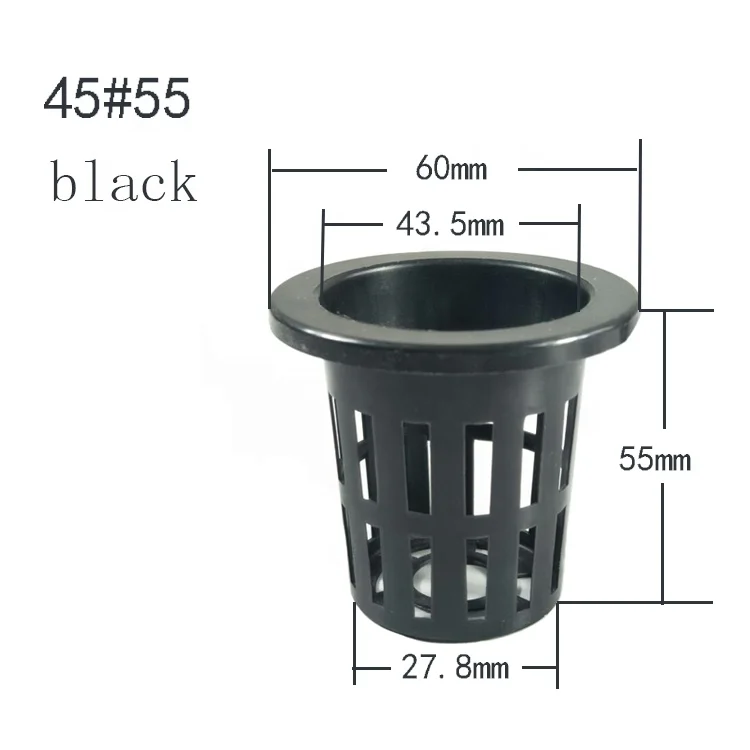 
45#55 Agricultural grow NFT system greenhouses indoor hydroponic grow plastic planters and pots 