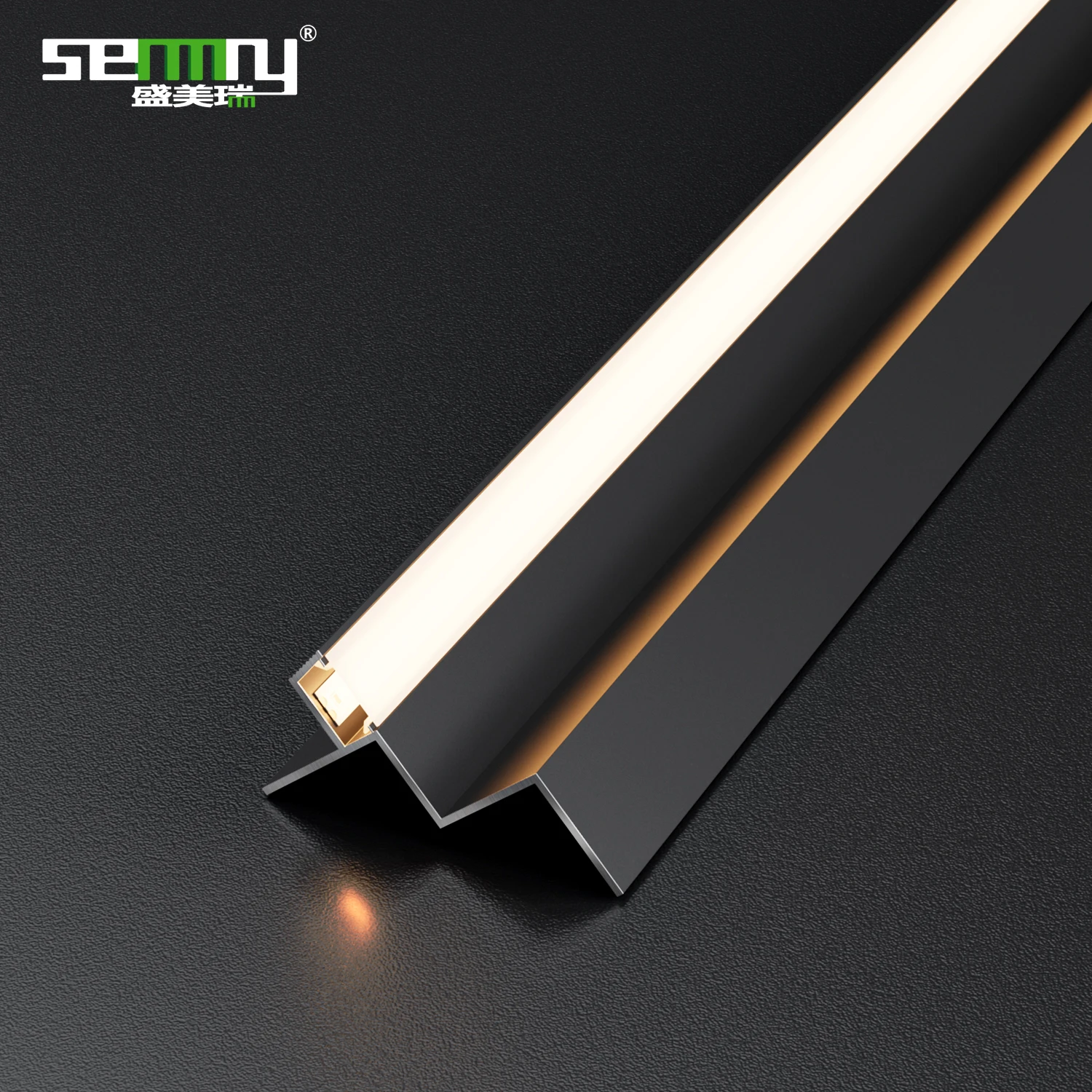 Recessed LED aluminium profiles, LED profiles for LED linear lighting, aluminium channels for LED lamps for ceiling lighting