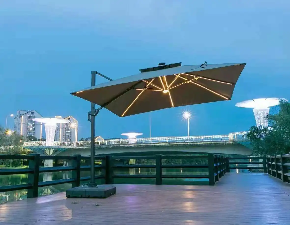 Outdoor Patio umbrellas Commercial Garden Custom Big Size New Design UV Protective Sunshade Cheap parasol