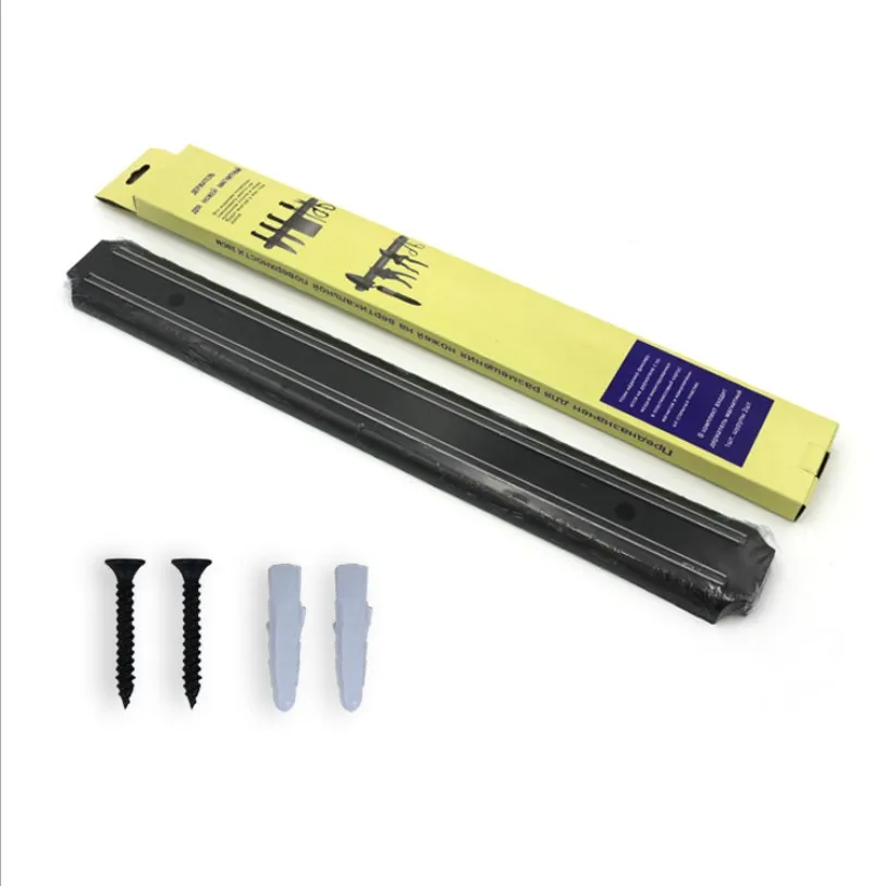 Practical Metal+Plastic Rubber Magnet Magnetic Knife Magnet Holder for Kitchen Storage