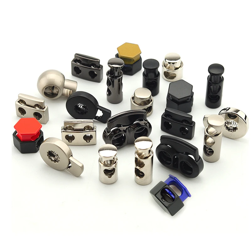 Новейшая металлическая пружинная Блокировка шнура, регулируемая застежка, эластичная переключатель