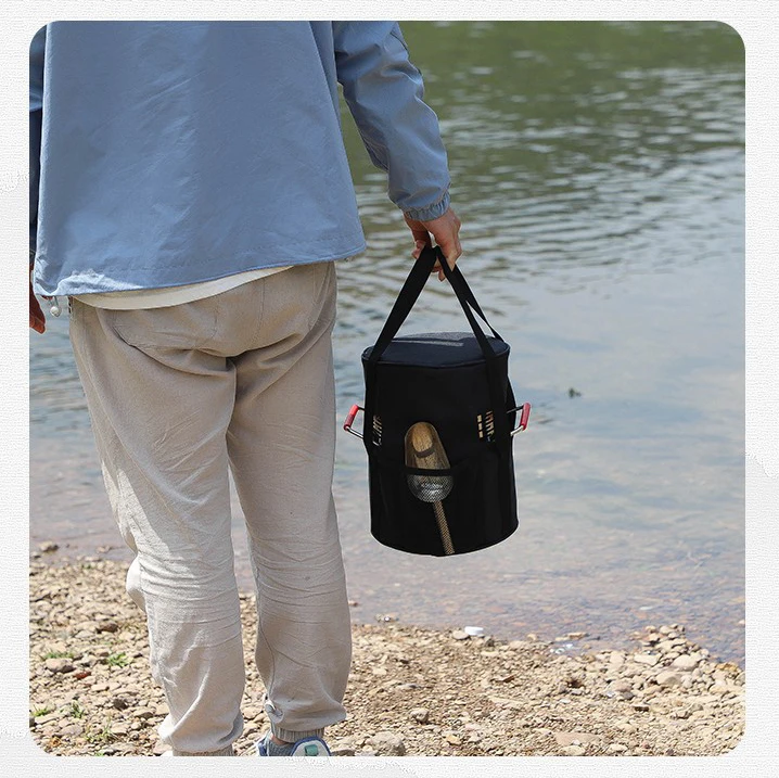 Outdoor Portable Wood And Gas Stove Stainless Steel Camping Picnic Smokeless Wood Stove